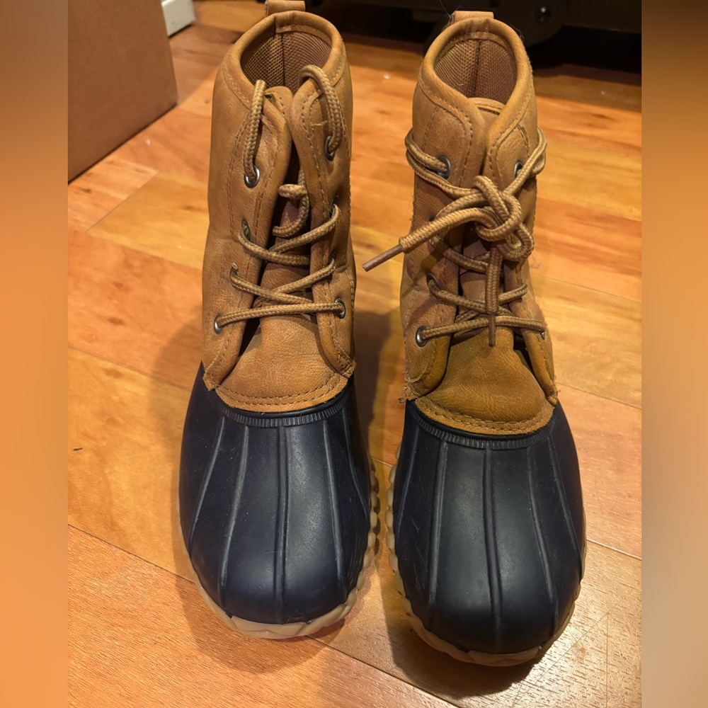 Boys blue Rain Boots -Sz 2